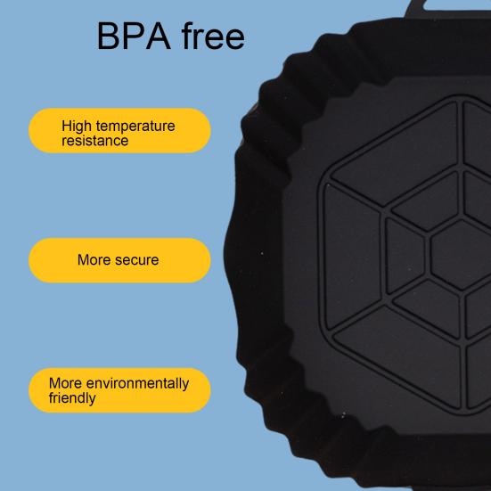Силиконовый вкладыш для фритюрницы, пищевой, не содержит бисфенол А, устойчив к высоким температурам, легко моется. Аксессуары для фритюрницы