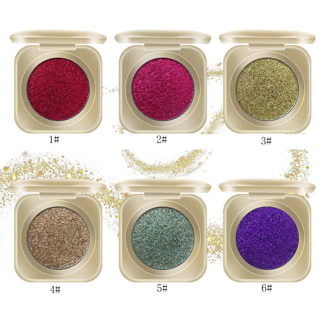 Shimmer Eyeshadow Palette High Pigment Long Lasting Waterproof Cream Eyeshadow Versatile for Eye Makeup and Face Highlighting