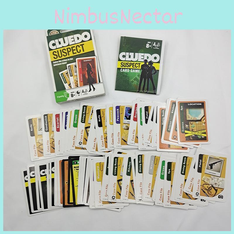 Карточная игра Cluedo Детективная тематика Игральные карты Для визуального и когнитивного развития Для домашнего развлечения