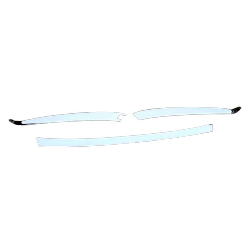 Хромированная накладка на бампер двигателя для Hyundai Creta IX25 2014 2015 2016 2017 2018 Декоративная решетка радиатора передняя гоночная Рамка решетки 3 шт.