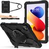 Tablet Case For Xiaomi Redmi Pad 2 Pro Silicone + PC Kickstand Cover with Handy Strap