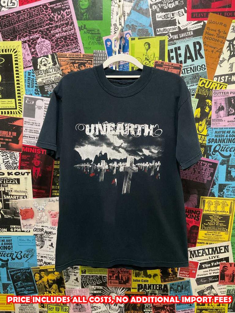 Unearth Metalcore Cemetery Concert Band T-shirt All S to 5XL SE542