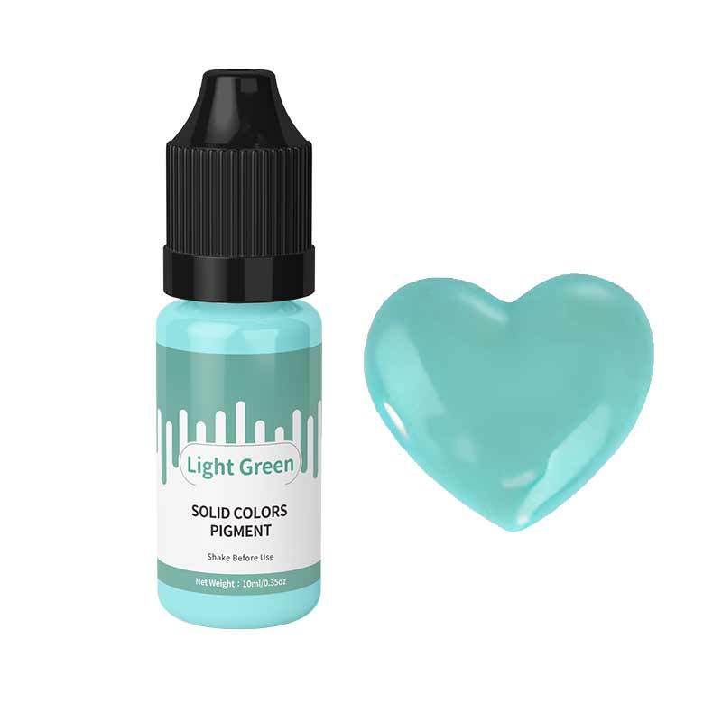 10ML Epoxy Resin Pigment Liquid DIY Candle Silicone Mold Pigment Wax Dye DIY Candle Making Supplies Dyeing Candle Color Colorant