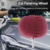 Car Polishing Pad Drill Ball Car Polisher Buffer Pad Detailed Scratch Polishing Shank Diameter 6mm for Automotive Tire Hub Care
