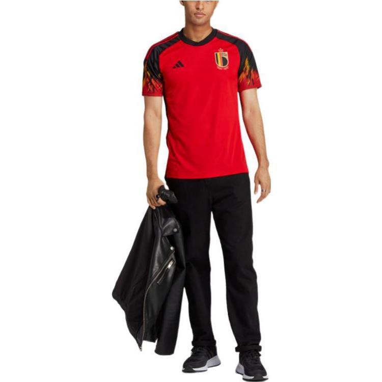 adidas Belgium 2022-2023 World Cup Home Jersey Men's HD9412