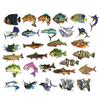 50Pcs Fishing Stickers For Phone Laptop Luggage Skateboard