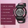 Спортивные на открытом воздухе многофункциональные дата и день двойное время аналоговые цифровые часы детские часы, детские часы для девочек, водонепроницаемые, оповещение, дисплей, светодиод,