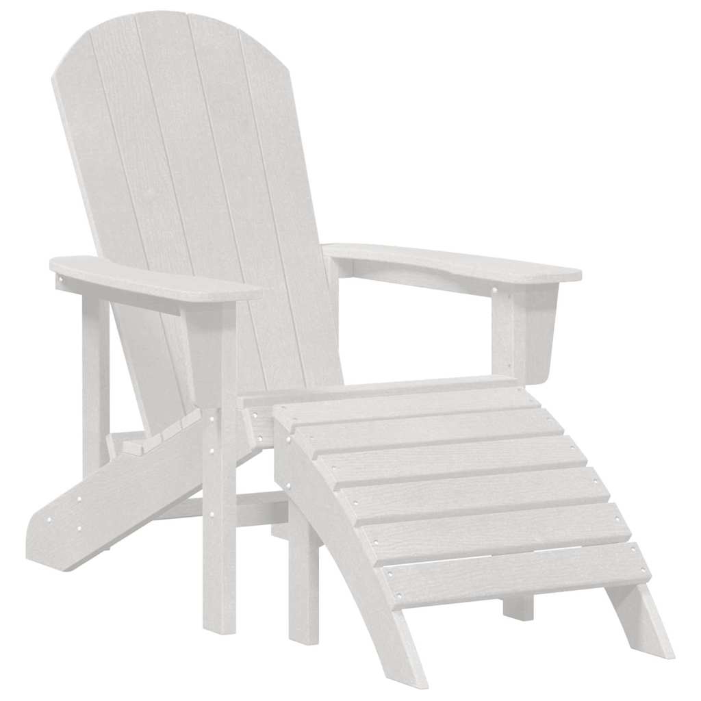 Garden Chair 2 pcs White 83 x 74 x 92 cm Polyethylene