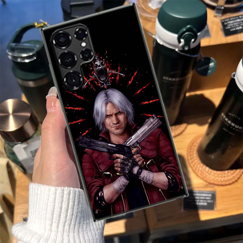 D-Devil May Cry DMC Cases Phone Case for Samsung Galaxy S26 Ultra S25 Edge S24 S23 FE S21 Plus S20 S22 S10 Cover TPU Capa Shell