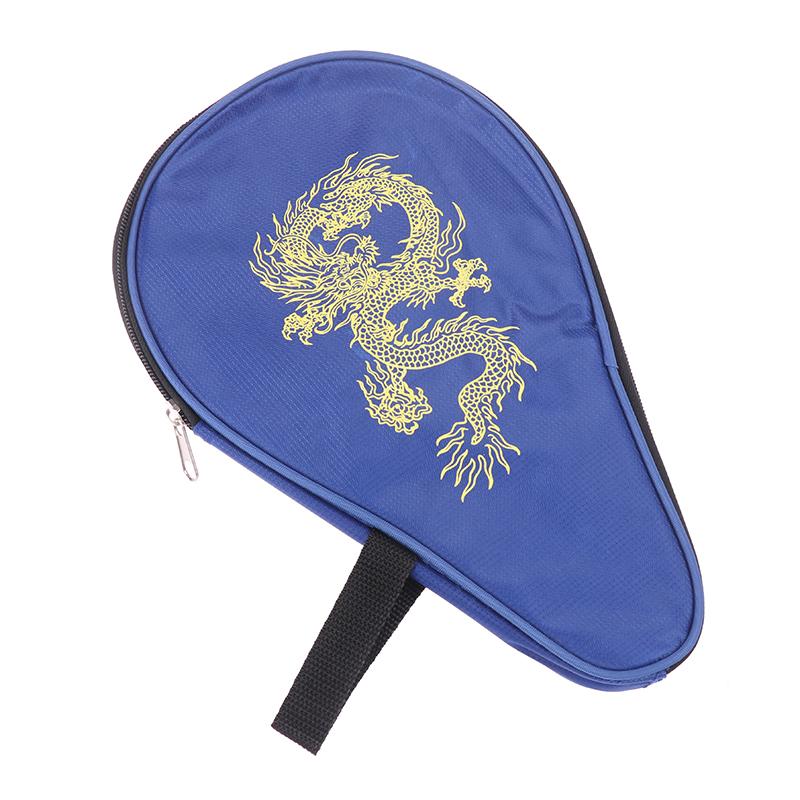 Table Tennis Racket Bag Wear-Resistant Gourd Shape Racquet Ping Pong Paddles Bag Table Tennis Racket Case Paddle Pouch