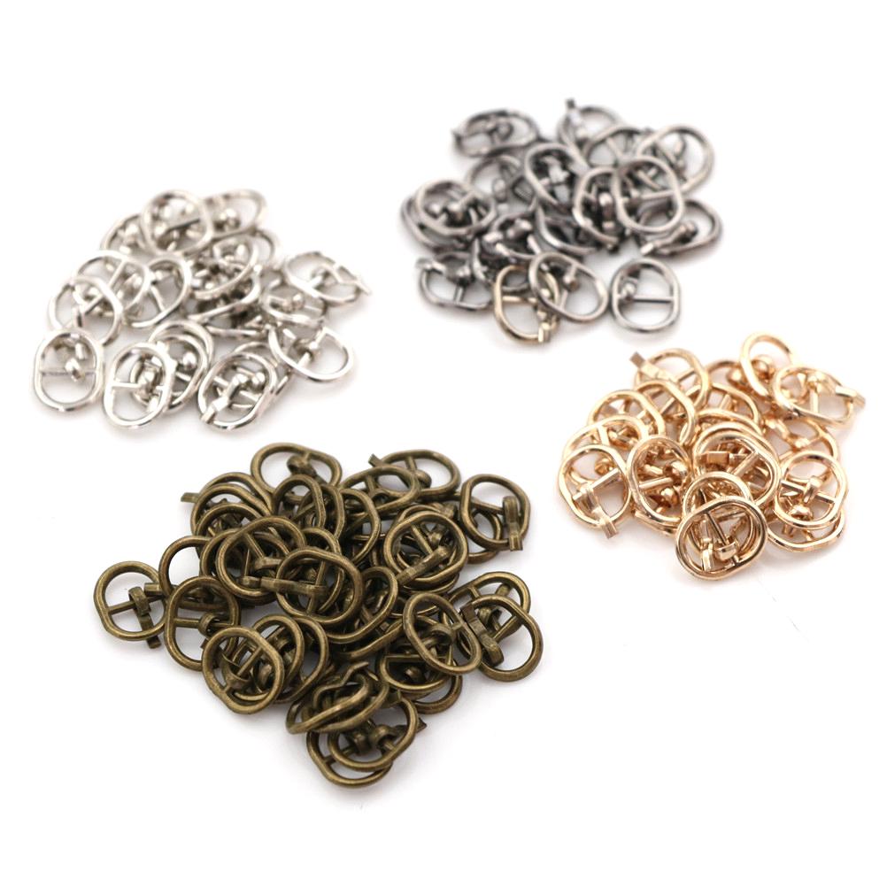 5.5Mm Mini Metal Buckle Diy Doll Dress Patchwork Handmade Craft Sewing Accessory