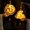 Chinese Middle Autumn Festival Lantern Paper Rabbit Lantern Women Children