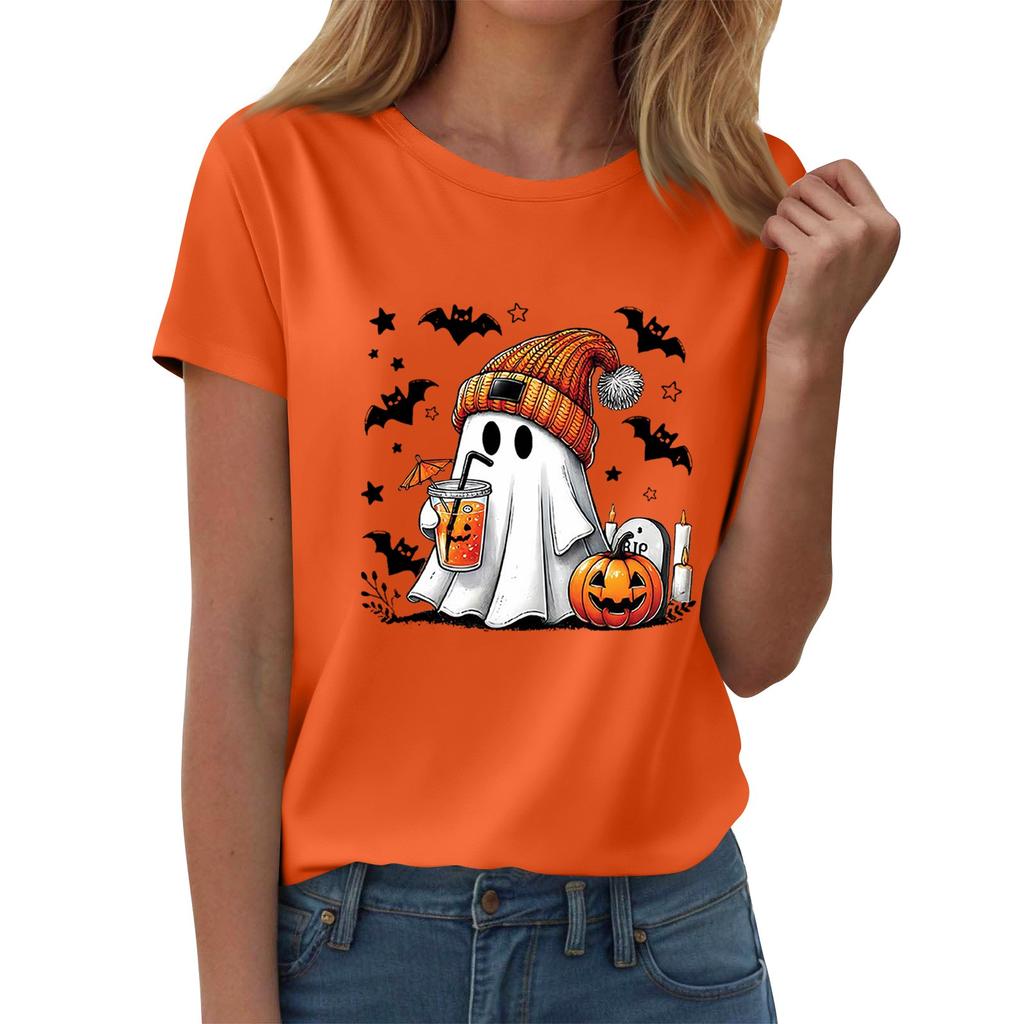 Женские футболки, Женские топы с коротким рукавом, Летняя мода, Повседневные стильные футболки с круглым вырезом, Туники