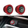 New 2Pcs Compass Dust Cover Bung Plug For Car Motorcycle Cigarette Lighter Socket