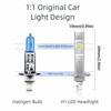White Diode LED Headlight Aluminum Silver Automobile Headlamp Fog Lamps  Motorcycle Foggers