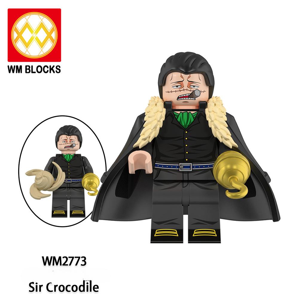 WM6190 Строительные блоки Аниме Мини Фигурки Развивающие детские игрушки для рождественских подарков