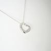 [Used] TIFFANY/Tiffany 925 Open Heart Pendant/Necklace/j63-1