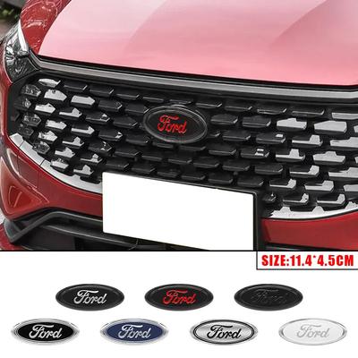 114 мм/150 мм/175 мм Автомобильный передний значок на капот для Fiesta Range Focus Mondeo Explorer Fusion Transit Edge Автомобильная наклейка на задний багажник