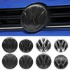 1Pc For VW Polo 6 6C 2014-2018 Volkswagen Rear Trunk Lid Front Grill Badge Emblem Logo Decorative Auto Replacement Accessories zxc088