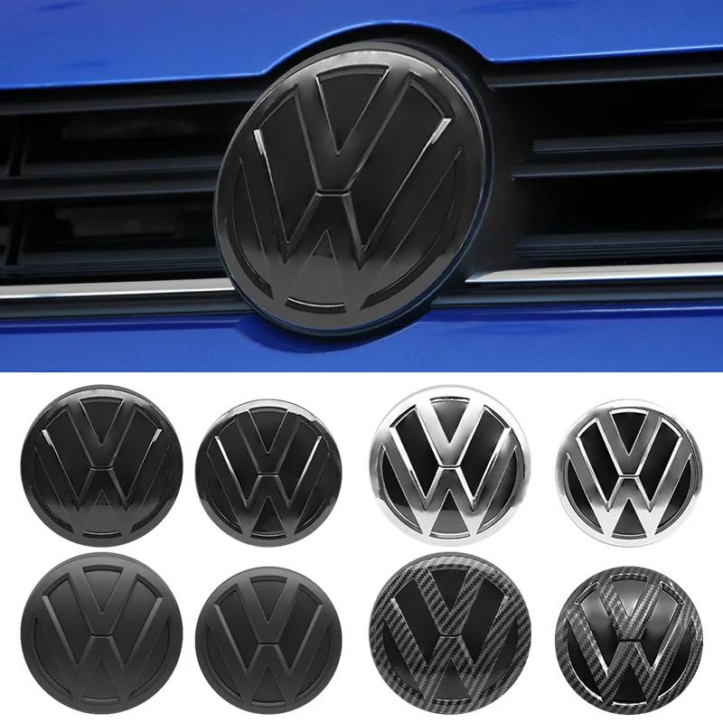 1Pc For VW Polo 6 6C 2014-2018 Volkswagen Rear Trunk Lid Front Grill Badge Emblem Logo Decorative Auto Replacement Accessories zxc088
