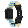 For Apple Watch Series 10 42mm / 9 8 7 41mm / SE (2023) SE (2022) SE 6 5 4 40mm / 3 2 1 38mm Nylon Rope Watch Band Dual Color