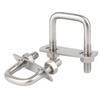 304 Stainless Steel Right Angle U-Bolt Set