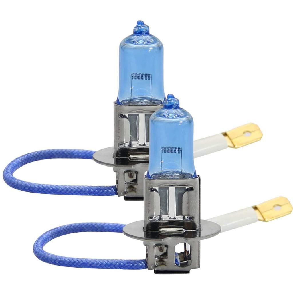 Галогенная лампа RCPH3 100W6000K для автомобильных фар, оригинальная замена, универсальный продукт, нейтральный белый цвет, 12 В, 2 шт.