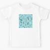 Music Is Love Seamless Design Kids T-Shirt