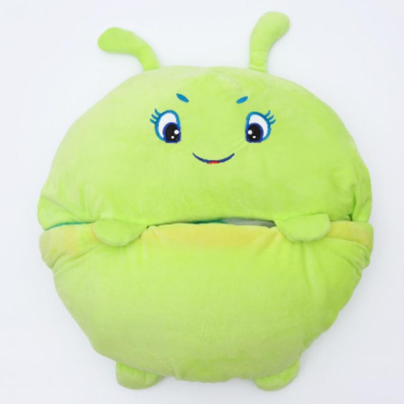 Большой мультяшный спальный мешок Happy Nappers, супермягкая плюшевая подушка, спальный мешок в виде животного