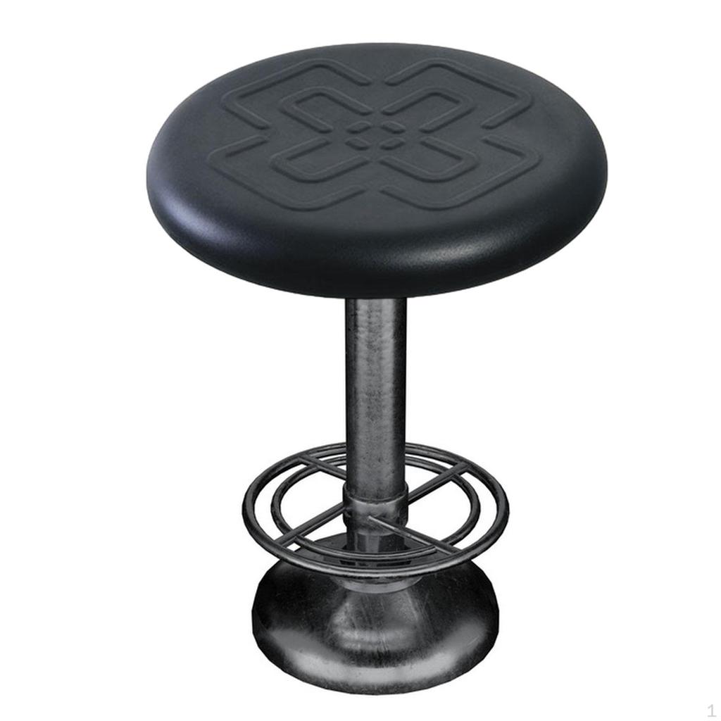 Аксессуары для барных стульев, S, Легкоочищаемая часть сиденья, Черный сменный кухонный стул, Табурет,