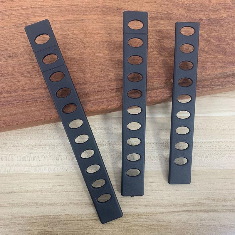 5 шт., защита кромок ножа шеф-повара, пластиковый черный защитный чехол для лезвия ножа, кухонные инструменты, ножны, кухонные аксессуары