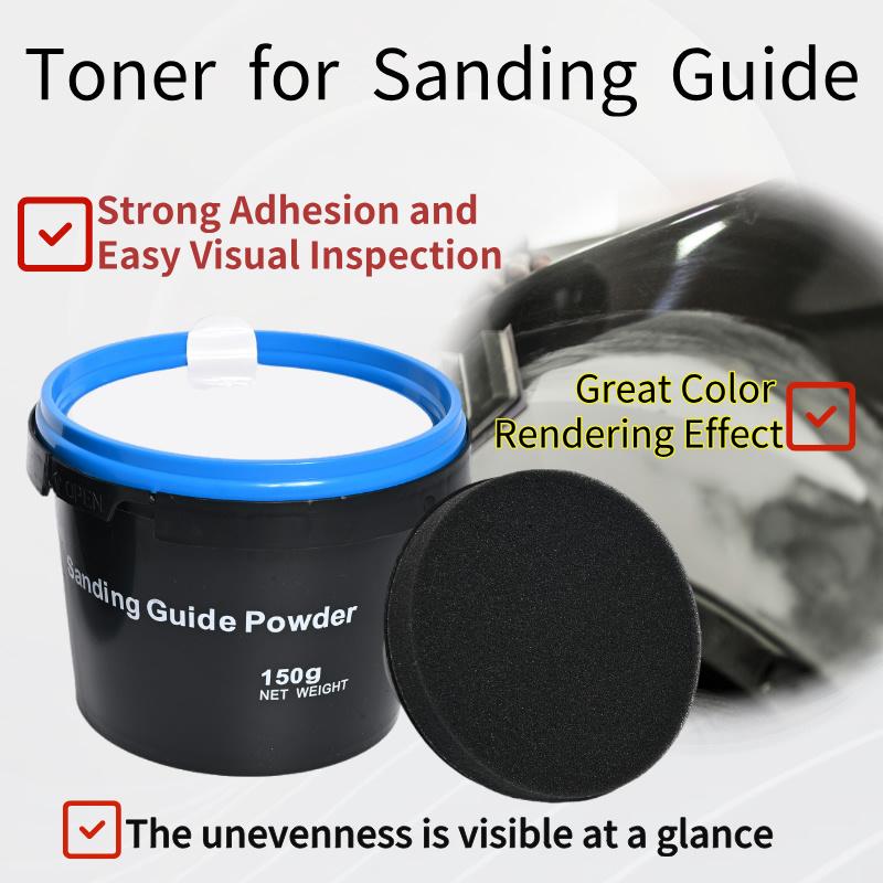 Dry Black Sanding Guide Coat, 5 Ounces (150 g) for Finding Defects in Automotive Paint, Great for Autobody, Highlights Scratches