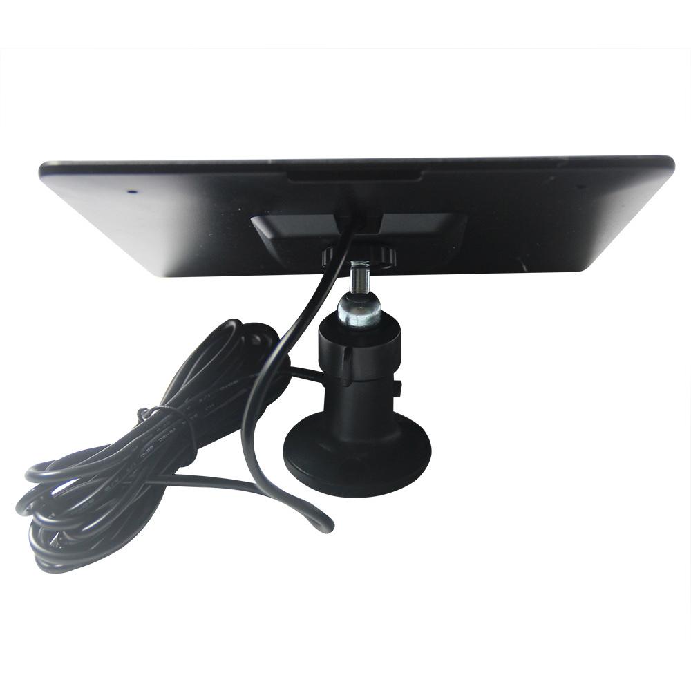 5W 5V Solar Charging Panel for Security Camera Doorbell Type-C Interface High Efficiency