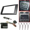 Для Ford Double Din Stereo Fascia Fitting Kit Surround Wiring Adapter Facia Panel Аксессуары для интерьера Замена аудиопанели