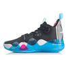 Li Ning Кожаные Нескользящие Износостойкие Средние Баскетбольные Кроссовки Мужские Черные ABAP113-2