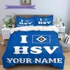 Custom Name HSV Bedding,Quilt Set Quilt Cover Pillowcase Home Birthday Gift(1 * duvet cover + 2 * pillowcase, without core) -HE70