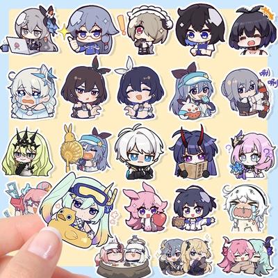 Sunsyea Honkai Impact 3rd Мерч Коллекция Фанатов Стикер Персонажа Киана Каслана Фу Хуа Яэ Сакура Дурандаль Мобиус Элизия Райден Мэй