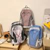 Женский рюкзак большой емкости, школьный рюкзак контрастного цвета, рюкзак для школьников младших классов, дорожная сумка