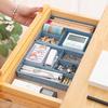 Desk Drawer Organizer Stackable Multi-Cell Desktop Storage Divider Container