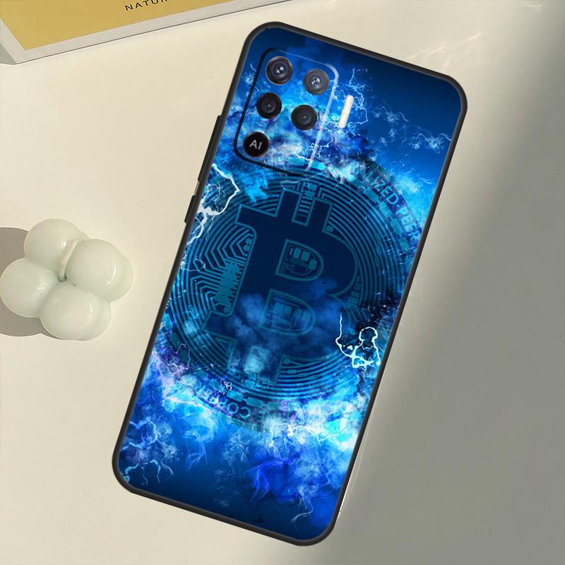 Чехол с биткойнами BTC для OPPO Find X3 Lite X5 Pro A5 A9 A31 A53 S A83 A91 A93 A54 A74 A94 A15 A16 A52 A72