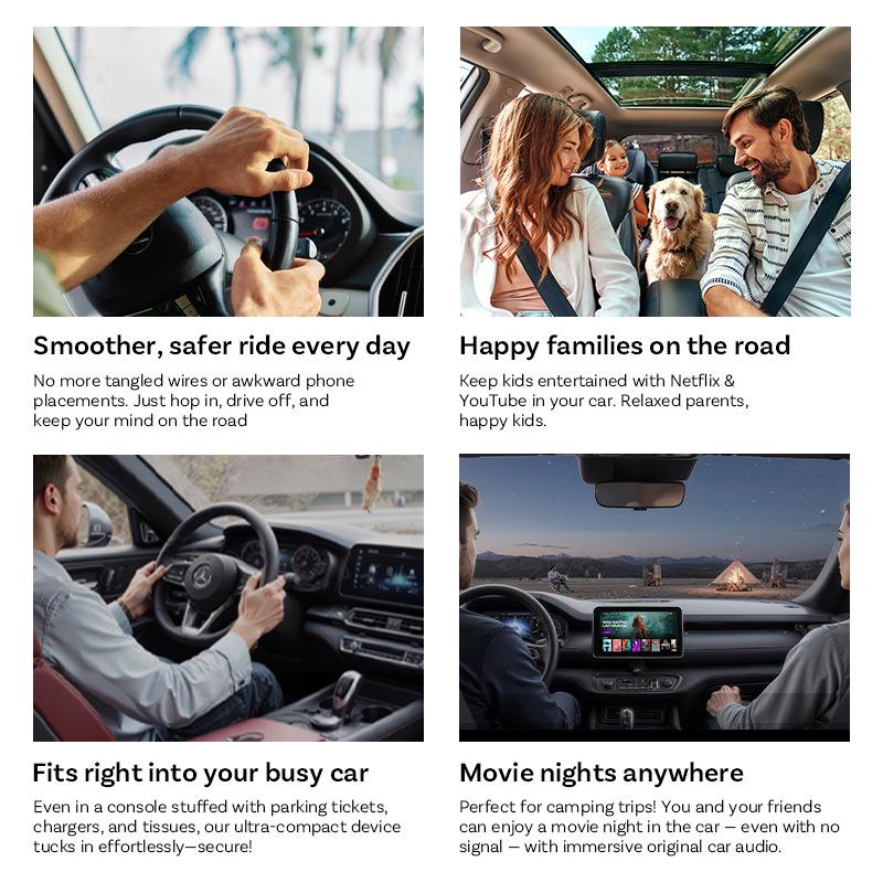 Беспроводной адаптер Ottocast CarPlay и Android Auto