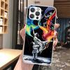 Чехол для телефона 'Балерина Балетный Танец' Мягкий для iPhone 16 15 14 13 12 11 Pro Max X XR XS 7 Plus 8 + SE 2020 Узор Индивидуальный Чехол
