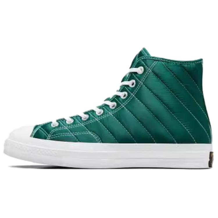 Converse Chuck 70 Универсальные Простые Прочные Дышащие Высокие парусиновые кеды Унисекс Кроссовки Зеленые A05607C
