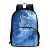 Nezha Durable Backpack Oxford Bookbag For School Use Large Capacity Bag Gift