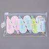 6Pcs/Set Tape Eraser Detachable for Study Compact Translucent Design Glue Tape Useful Multi-functional Lightweight