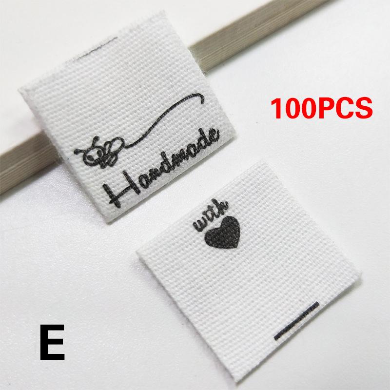 100 шт./компл. машина для шитья одежды выкройки теги DIY флаг этикетки ручная работа аксессуары ручной работы шитье одежды
