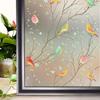 Window Privacy Film Rainbow Window Clings 3D Decorative Window Vinyl Stained Glass Window Decals, Static Cling Window Sticker