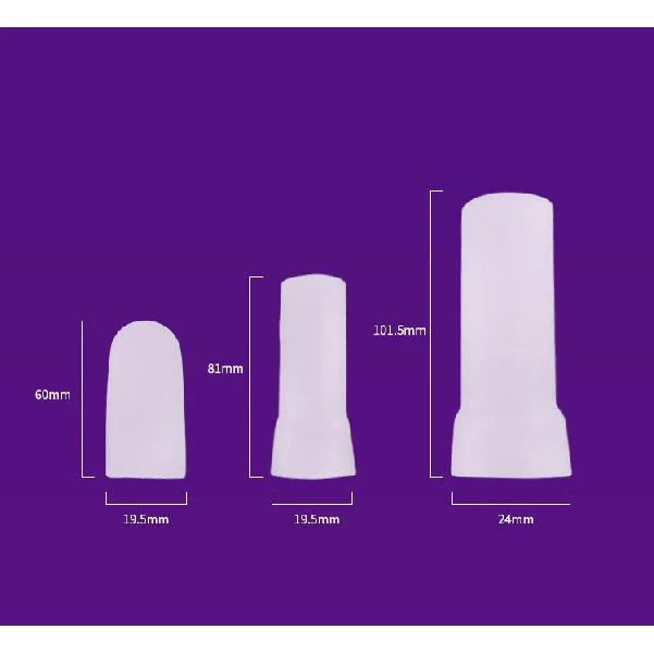 Новый S/M/L/вакуумный удлинитель, силиконовые рукава для пениса, зажимной комплект для увеличения пениса/удлинитель/замена носилок, резина