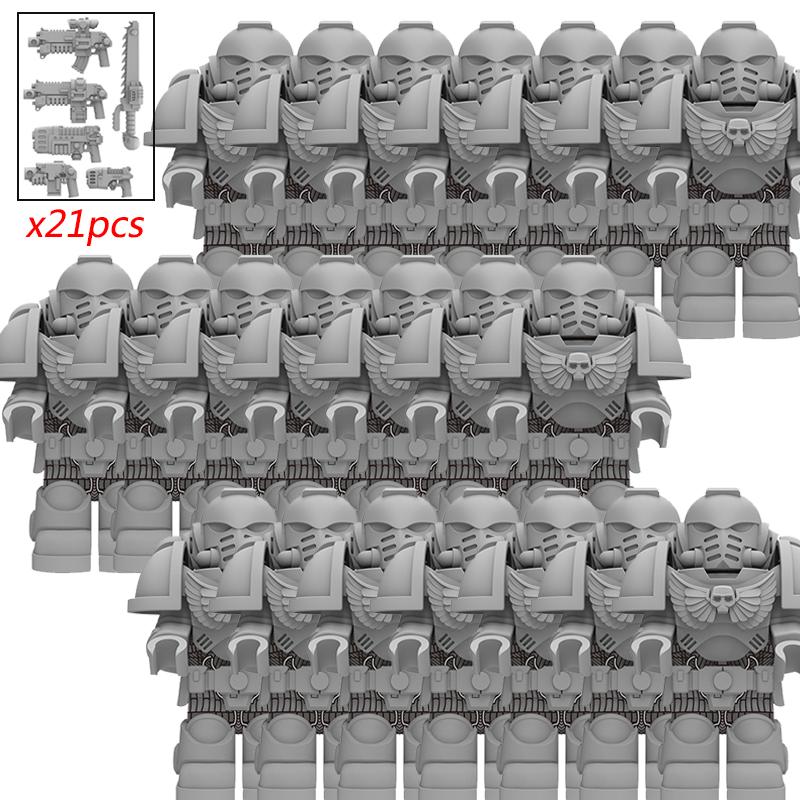 MOC Рыцари Крови Военные Ангелы Черный Молот Тамплиеры Военные Солдаты молоты Экшн-фигурки Строительные блоки Кирпичики дети DIY Игрушки