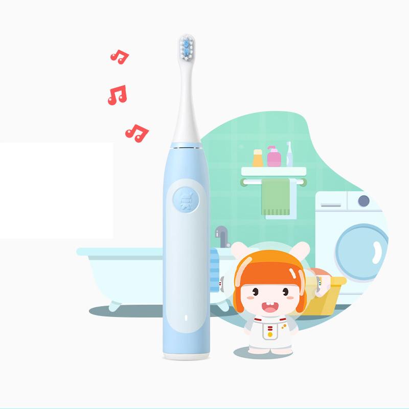 Оригинальная детская электрическая зубная щетка Xiaomi Mitu Sonic Brosse A Dent Electrique Bunny, перезаряжаемая мягкая щетка для волос с героями мультфильмов